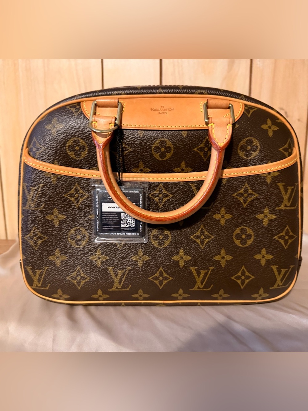Louis Vuitton Monogram Trouville Handle Bag - Brown/Tan